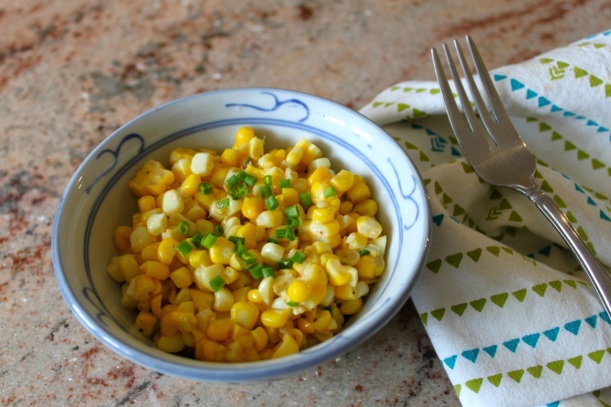 corn with miso butter